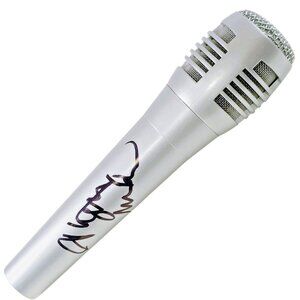 Alyssa Milano Who's The Boss Signed Microphone Beckett Authentic Autograph COA